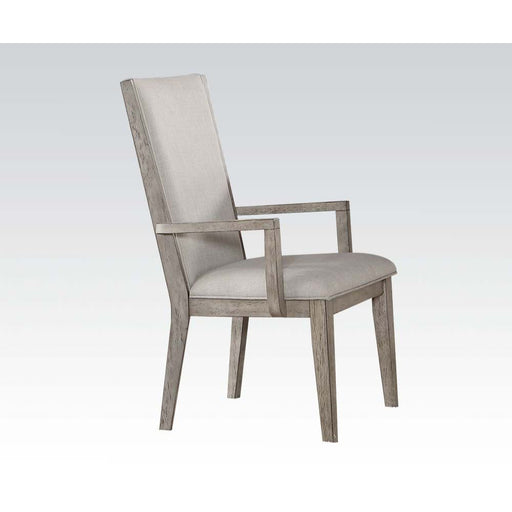 Rocky - Chair (Set of 2) - Fabric & Gray Oak Sacramento Furniture Store Furniture store in Sacramento