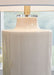 Cylener - Off White - Ceramic Table Lamp Sacramento Furniture Store Furniture store in Sacramento