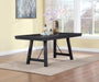 Newport - Rectangular Trestle Dining Table - Black Sacramento Furniture Store Furniture store in Sacramento