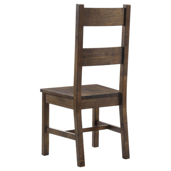 Coleman - Dining Side Chairs (Set of 2) - Rustic Golden Brown Sacramento Furniture Store Furniture store in Sacramento