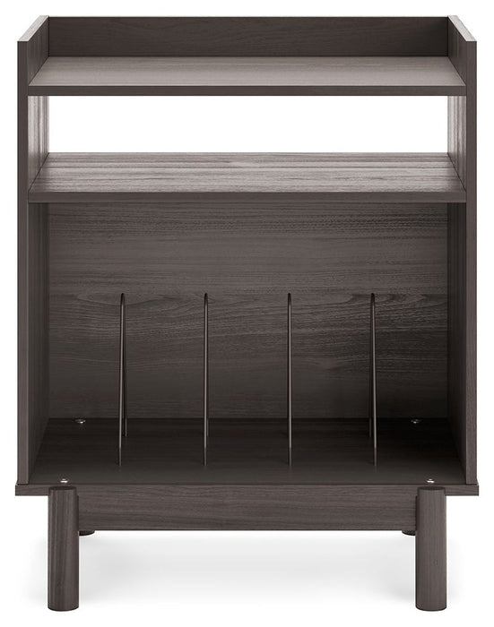 Brymont - Dark Gray - Turntable Accent Console Sacramento Furniture Store Furniture store in Sacramento