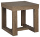 Cariton - Gray - Square End Table Sacramento Furniture Store Furniture store in Sacramento