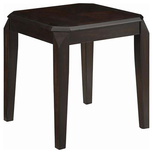 Baylor - Square End Table - Walnut Sacramento Furniture Store Furniture store in Sacramento