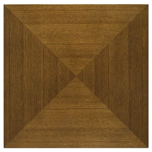 Westerly - Square Wood End Table With Diamond Parquet - Walnut Sacramento Furniture Store Furniture store in Sacramento