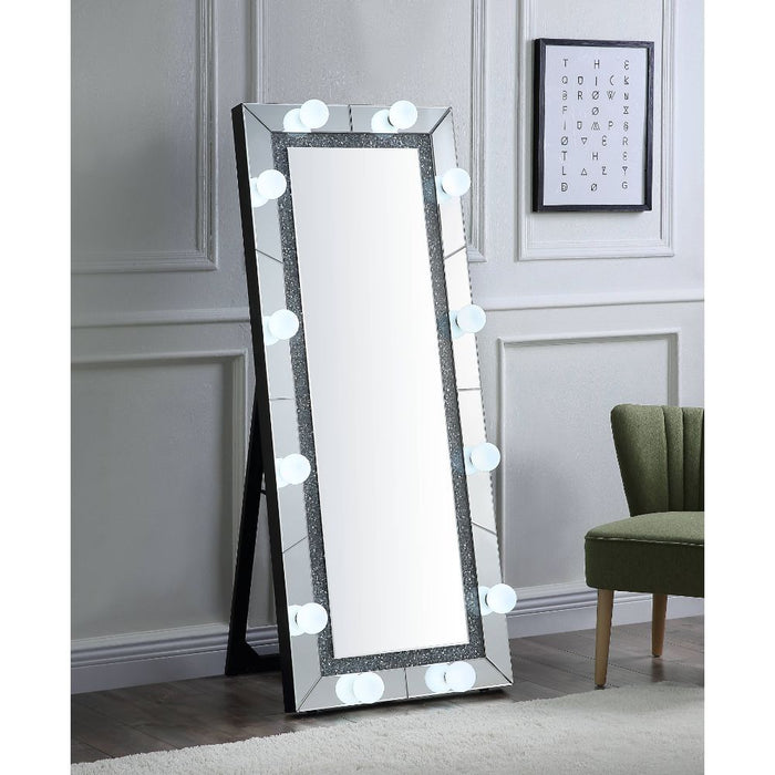 Noralie - Accent Floor Mirror - Mirrored - 63" Sacramento Furniture Store Furniture store in Sacramento