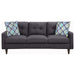 Watsonville - Tufted Back Sofa - Gray Sacramento Furniture Store Furniture store in Sacramento