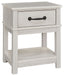 Dorrinson - White - One Drawer Night Stand Sacramento Furniture Store Furniture store in Sacramento