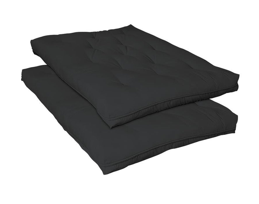 9" Deluxe Innerspring Futon Pad - Black Sacramento Furniture Store Furniture store in Sacramento