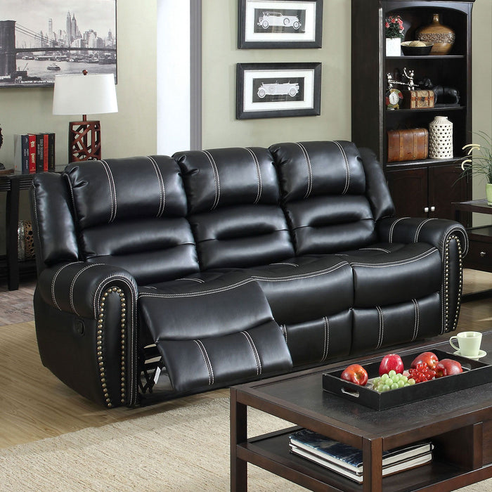 Frederick - Sofa - Black Sacramento Furniture Store Furniture store in Sacramento