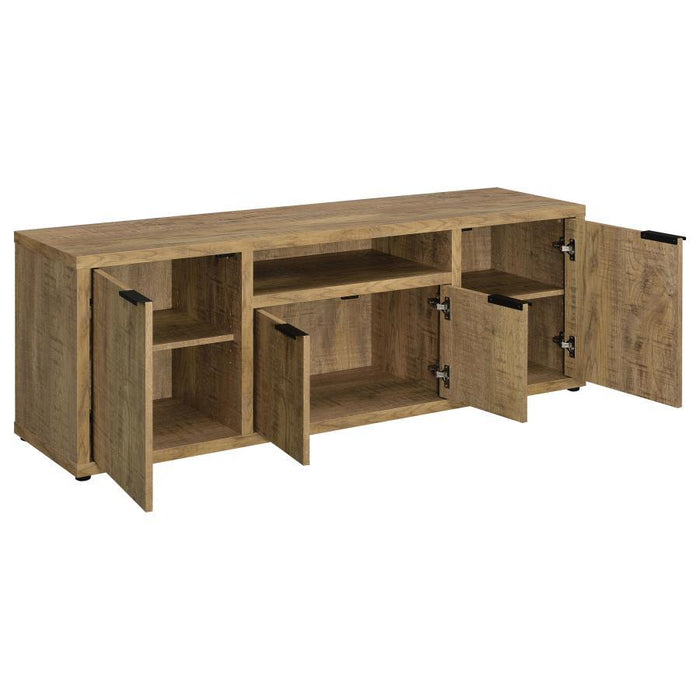 Tabby - 4-Door Engineered Wood 60" TV Stand - Mango Sacramento Furniture Store Furniture store in Sacramento