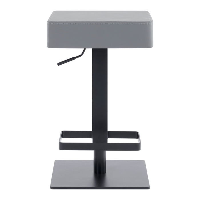 Kaylee - Adjustable Swivel Backless Bar Stool