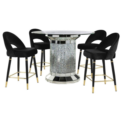 Ellie - Pedestal Counter Height Dining Room Set Sacramento Furniture Store Furniture store in Sacramento