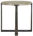 Dalenville - Gray - Round End Table Sacramento Furniture Store Furniture store in Sacramento