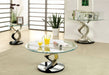 Nova - Coffee Table - Satin Plated / Black Sacramento Furniture Store Furniture store in Sacramento