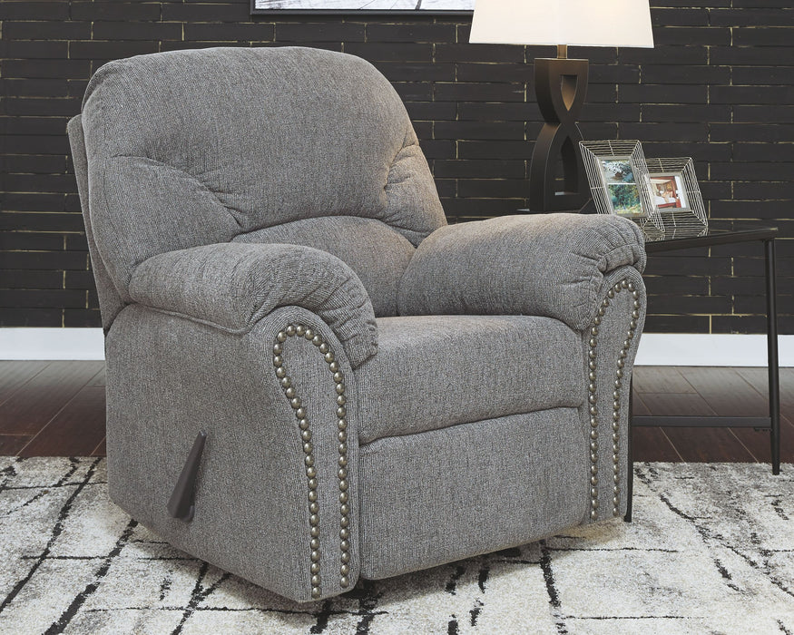 Allmaxx - Pewter - Rocker Recliner Sacramento Furniture Store Furniture store in Sacramento