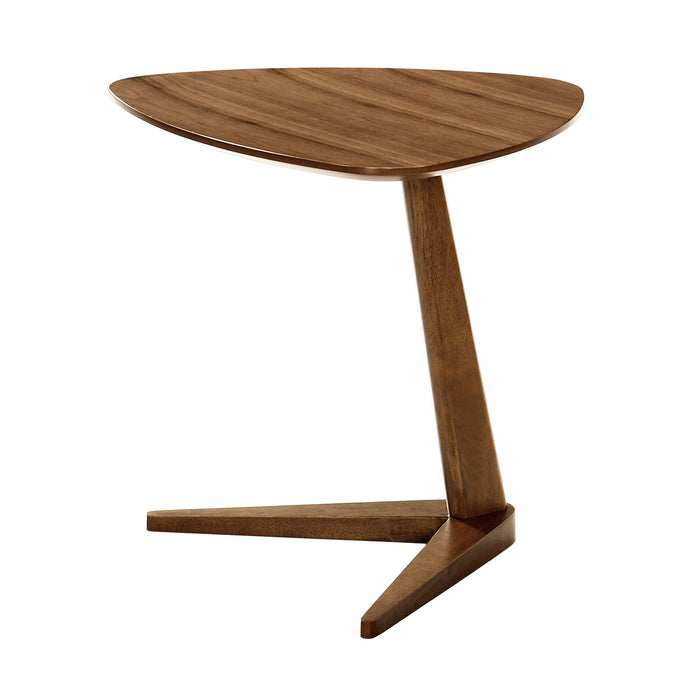 Bianka - Veneer Tea Table - Walnut