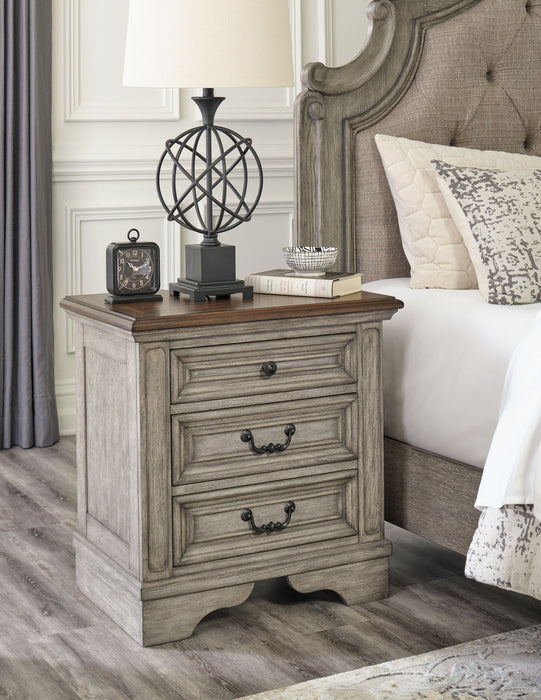 Lodenbay - Antique Gray - Three Drawer Night Stand Sacramento Furniture Store Furniture store in Sacramento