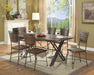 Jodoc - Dining Table - Walnut & Gunmetal Sacramento Furniture Store Furniture store in Sacramento