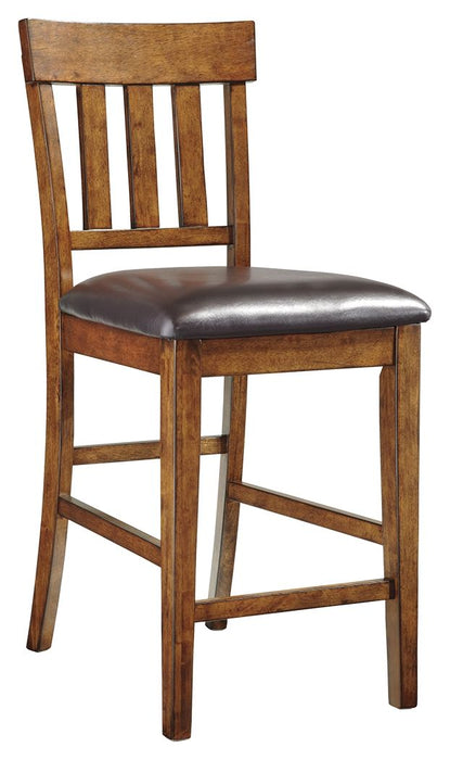 Ralene - Medium Brown - Upholstered Barstool (Set of 2) Sacramento Furniture Store Furniture store in Sacramento