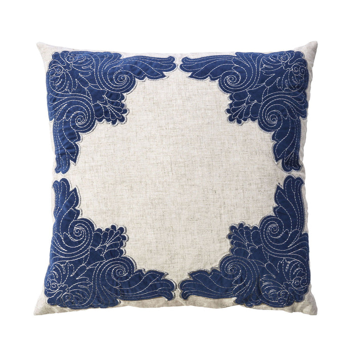 Beth - Pillow (Set of 2) - Beige / Indigo Sacramento Furniture Store Furniture store in Sacramento