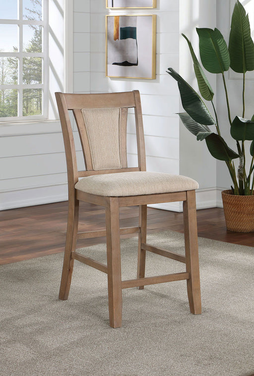 Upminster - Counter Height Chair (Set of 2) - Natural Tone / Beige Sacramento Furniture Store Furniture store in Sacramento