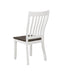 Kingman - Slat Back Dining Chairs (Set of 2) - Espresso And White Sacramento Furniture Store Furniture store in Sacramento