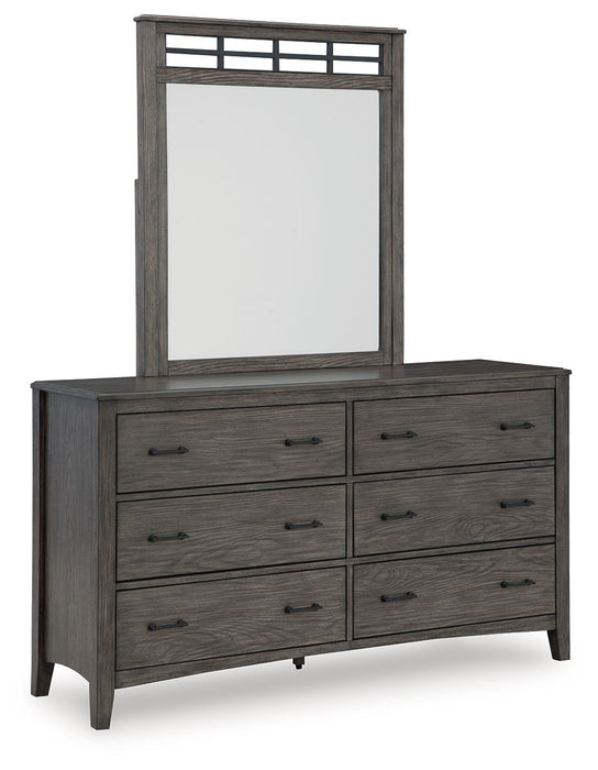 Montillan - Grayish Brown - Dresser And Mirror Sacramento Furniture Store Furniture store in Sacramento