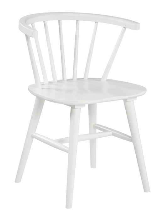 Grannen - White - Dining Room Side Chair (Set of 2) Sacramento Furniture Store Furniture store in Sacramento