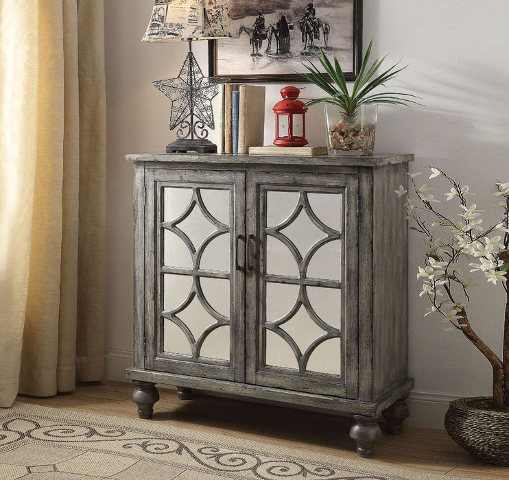 Velika - Accent Table - Weathered Gray Sacramento Furniture Store Furniture store in Sacramento