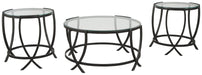 Tarrin - Black - Occasional Table Set (Set of 3) Sacramento Furniture Store Furniture store in Sacramento