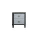 House - Beatrice Nightstand - Charcoal & Light Gray Finish Sacramento Furniture Store Furniture store in Sacramento