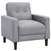 Bowen - Upholstered Track Arms Tufted Chair Sacramento Furniture Store Furniture store in Sacramento