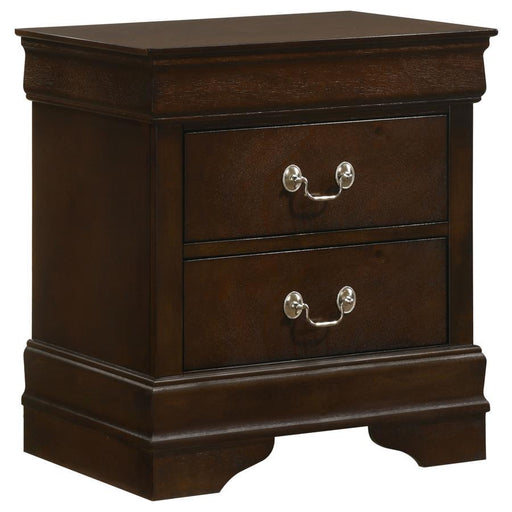 Louis Philippe - Two-drawer Nightstand Sacramento Furniture Store Furniture store in Sacramento