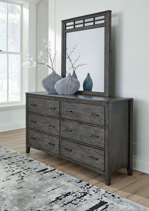 Montillan - Grayish Brown - Dresser And Mirror Sacramento Furniture Store Furniture store in Sacramento