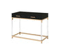 Adiel - Accent Table - Black & Gold Finish Sacramento Furniture Store Furniture store in Sacramento