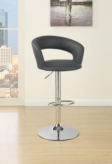 Barraza - Round Back 29″ Adjustable Height Bar Stool Sacramento Furniture Store Furniture store in Sacramento