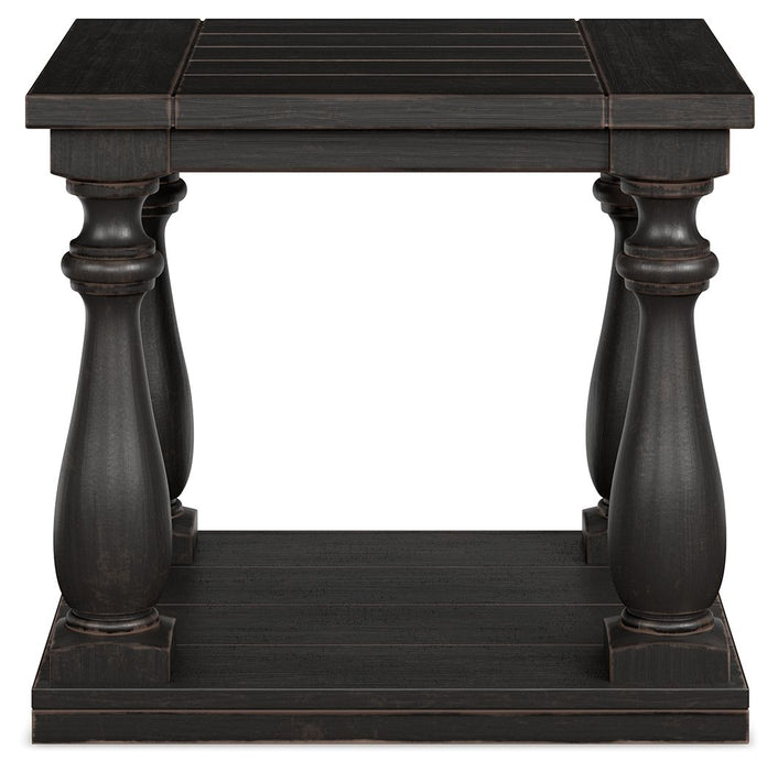 Mallacar - Black - Rectangular End Table Sacramento Furniture Store Furniture store in Sacramento