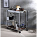 Lisses - Serving Cart - Chrome Sacramento Furniture Store Furniture store in Sacramento