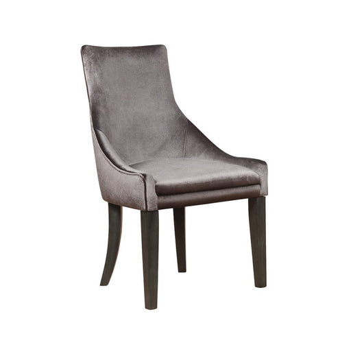Phelps - Upholstered Demi Wing Chairs (Set of 2) - Gray Sacramento Furniture Store Furniture store in Sacramento