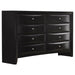 Briana - Rectangular 8-Drawer Dresser - Black Sacramento Furniture Store Furniture store in Sacramento