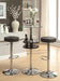 Gianella - Glass Top Bar Table With Wine Storage - Black And Chrome Sacramento Furniture Store Furniture store in Sacramento