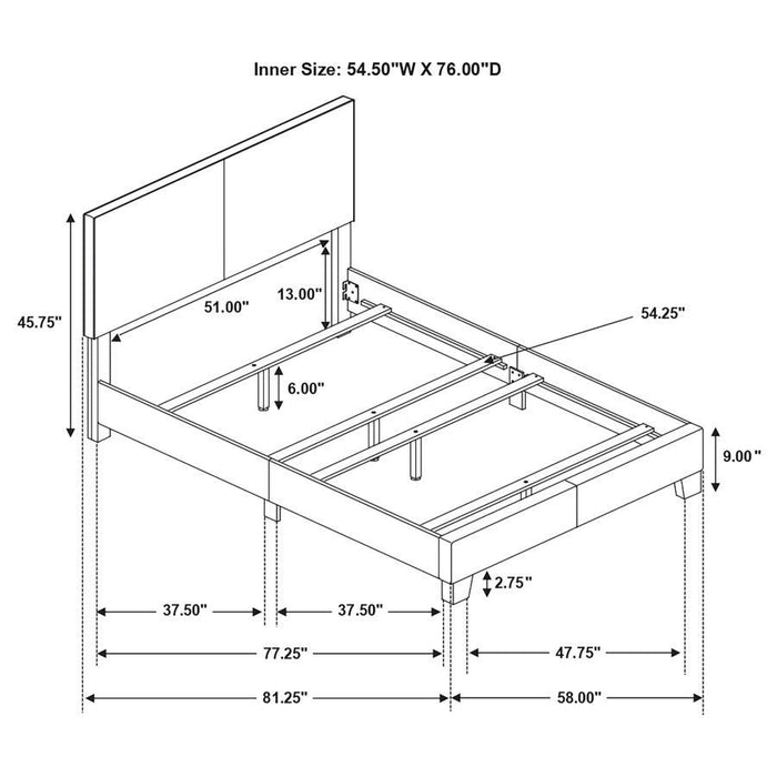 Dorian - Upholstered Bed