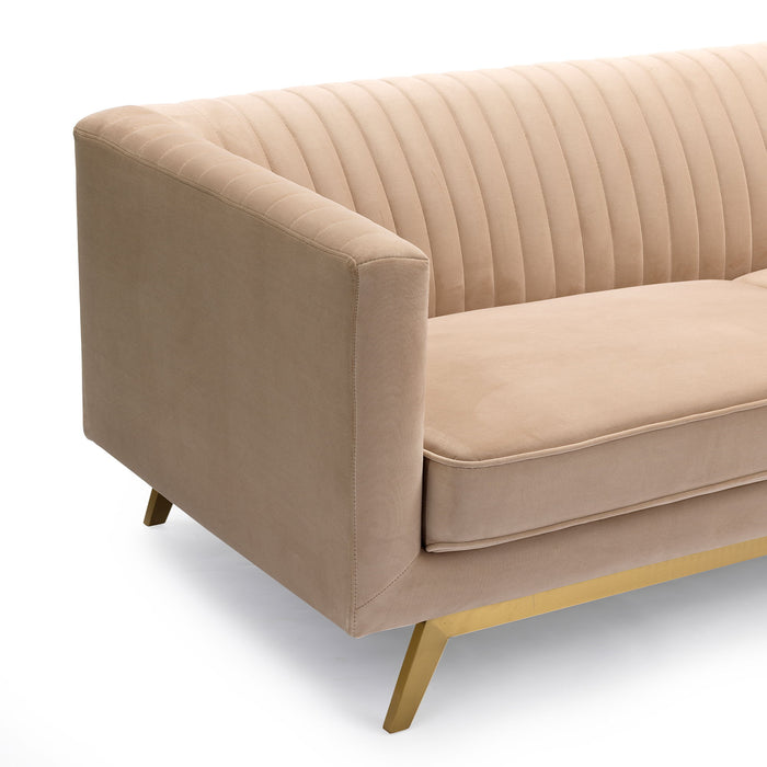 Liv - Modern Velvet Sofa