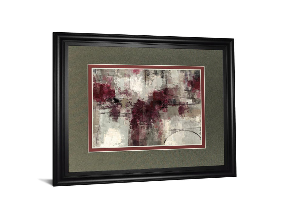 Stone Gardens By Silvia Vassileva - Framed Print Wall Art - Purple