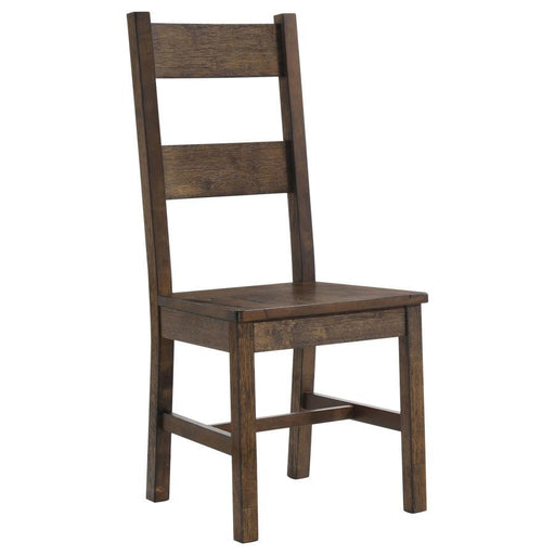 Coleman - Dining Side Chairs (Set of 2) - Rustic Golden Brown Sacramento Furniture Store Furniture store in Sacramento
