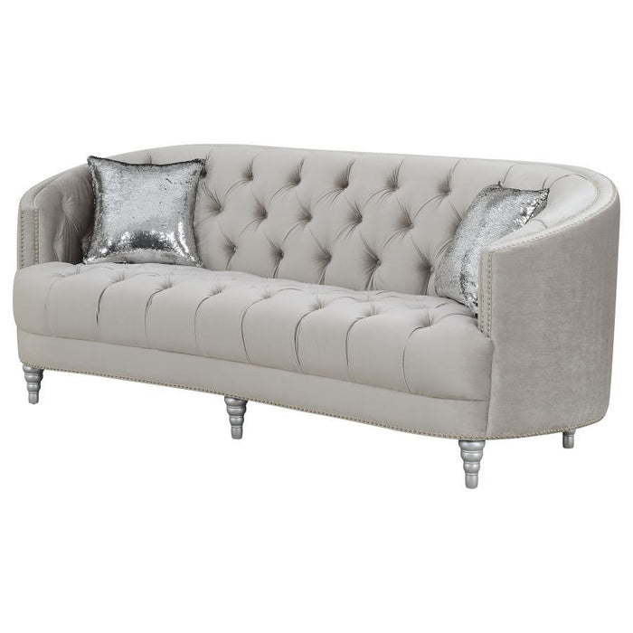 Avonlea - Upholstered Sloped Arm Sofa Sacramento Furniture Store Furniture store in Sacramento