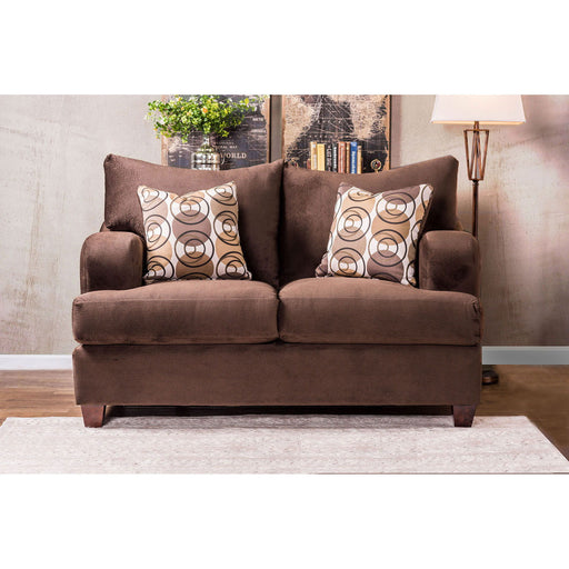 Wessington - Loveseat - Chocolate Sacramento Furniture Store Furniture store in Sacramento