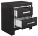 Kaydell - Black - Two Drawer Night Stand Sacramento Furniture Store Furniture store in Sacramento