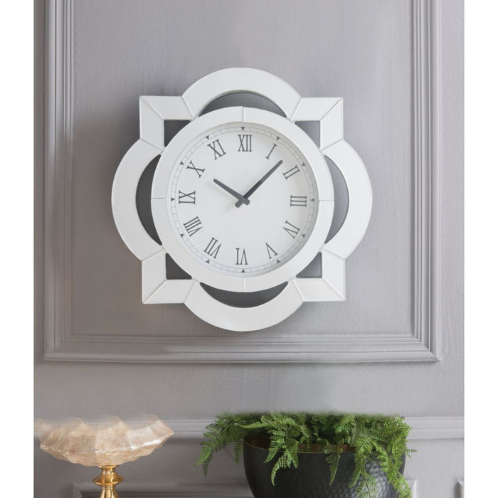 Lilac - Wall Clock - Mirrored Sacramento Furniture Store Furniture store in Sacramento