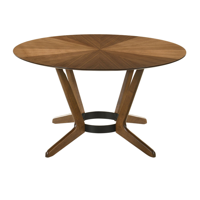 Santana - Round Wood Dining Table